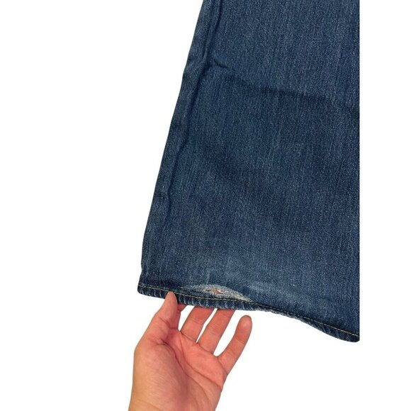 True Religion Men's Bootcut Jeans Tag Sz 36 Measuring 38x32 Blue Bootcut USA - Picture 10 of 14